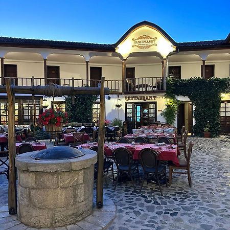 Hani I Pazarit Boutique Hotel Korce Esterno foto